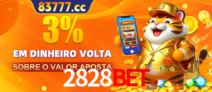 Promoção para baixar e instalar o aplicativo do cassino 2828BET. O banner oferece uma recompensa de R1aR1aR8, com a imagem de uma cobra sobre moedas de ouro.